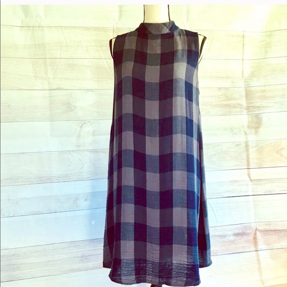 Cloth and Stone Plaid Swing Dress - Picture 2 of 8